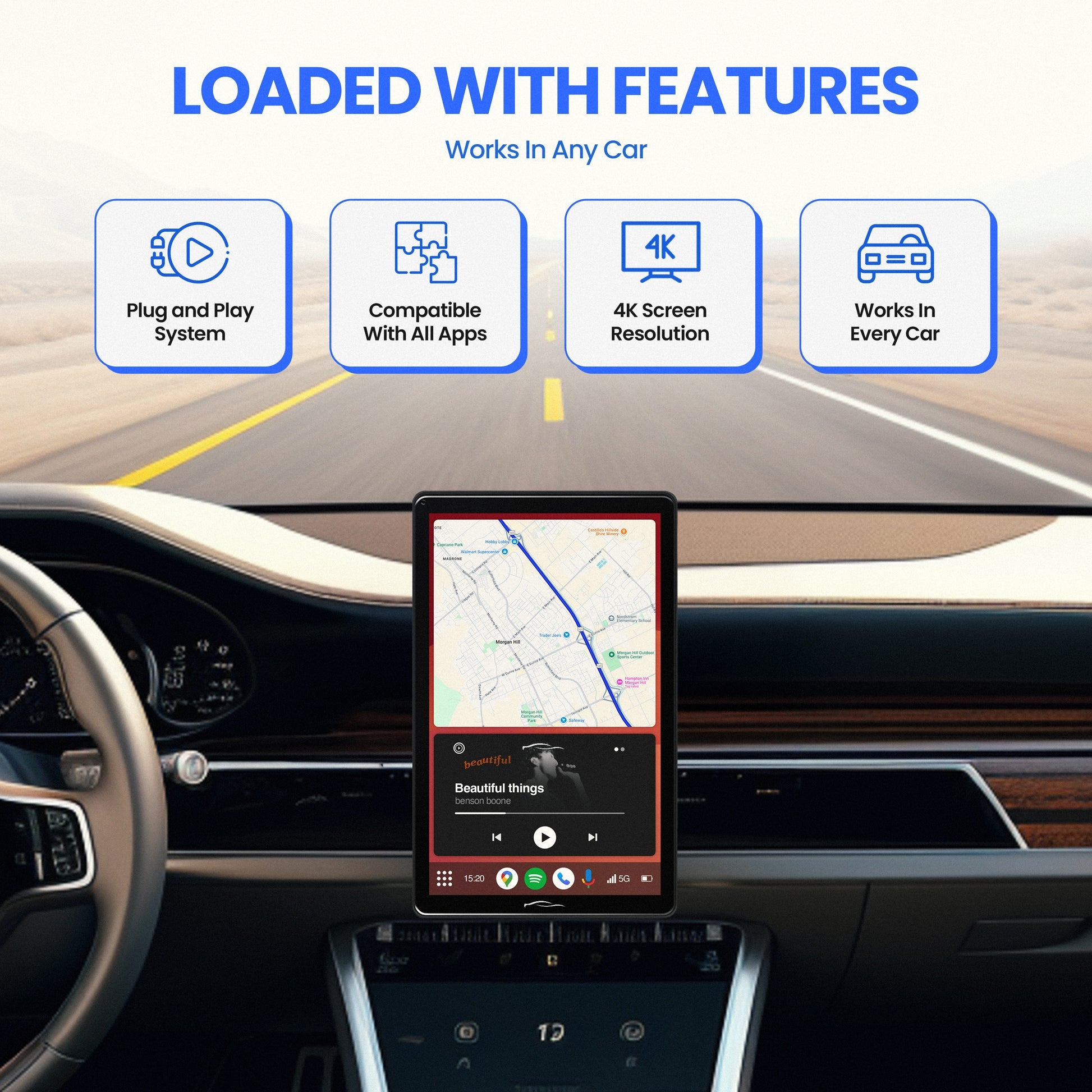 DashXCarTablet Ultra™ (2025 Model)