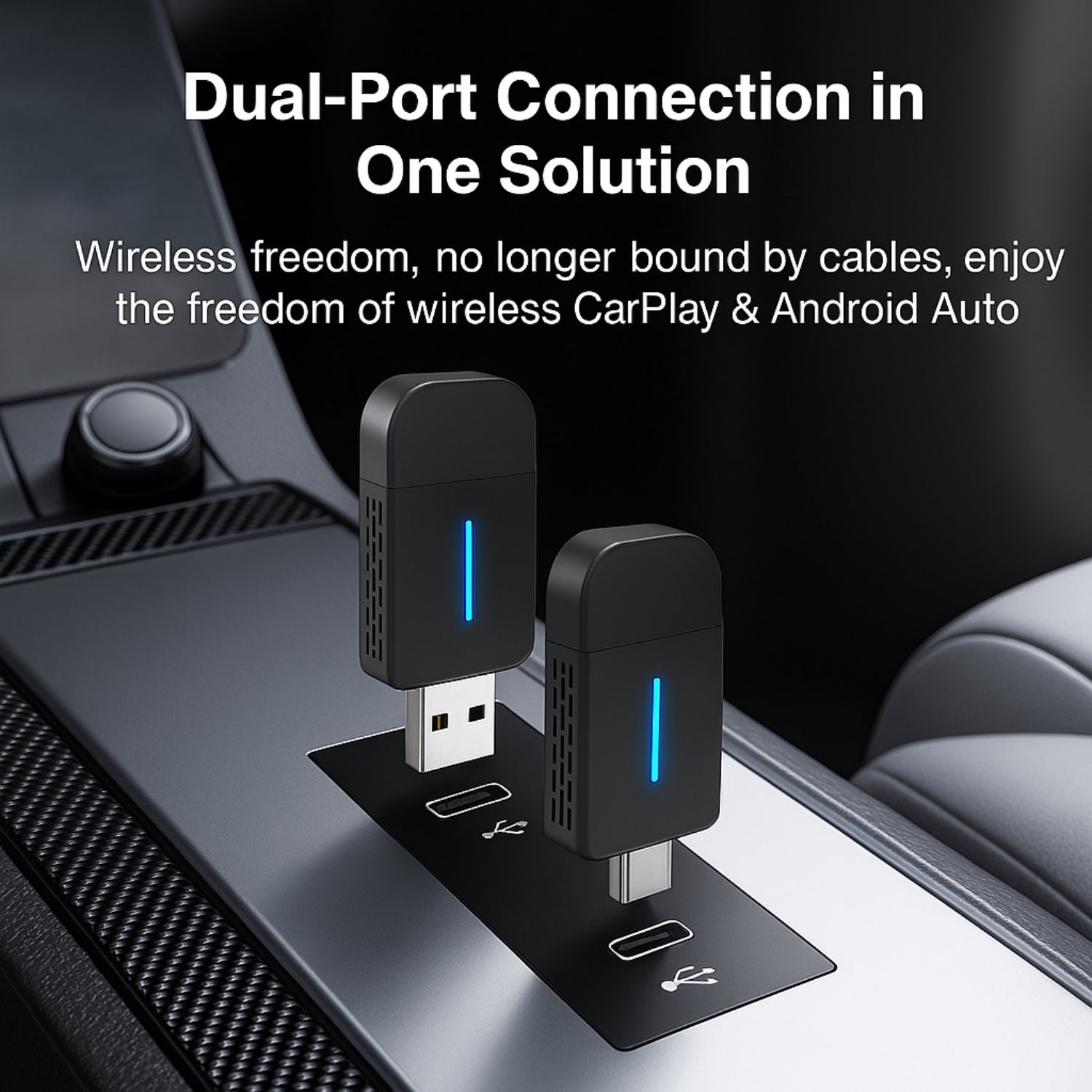 Wireless Carplay Adapter (2025 Model)